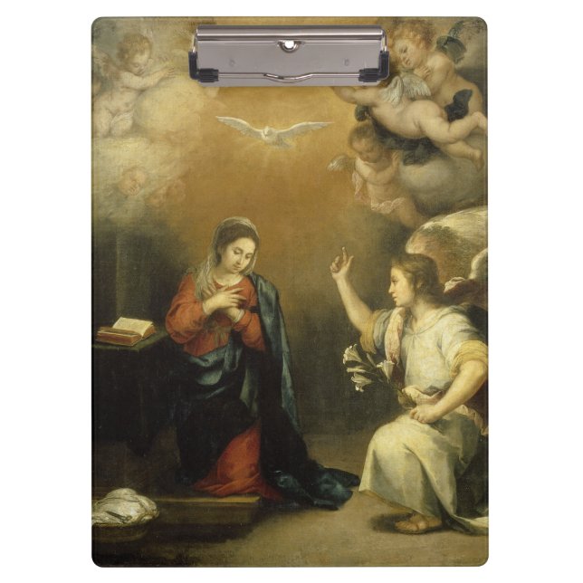 Ankündigung, Clipboard Fine Art Klemmbrett (Vorderseite)