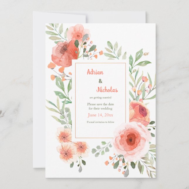 Ankündigung Datum freihalten (Vorderseite)