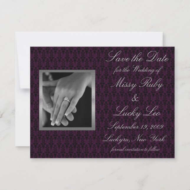 Ankündigung Datum freihalten (Vorderseite)