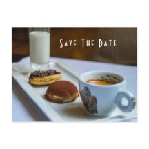 Ankündigung Datum freihalten Postkarte