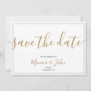 Ankündigung Datum freihalten Postkarte