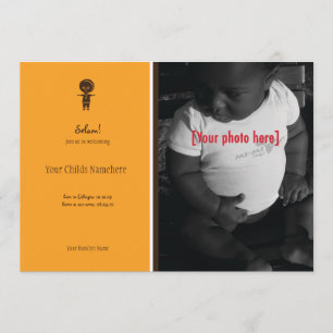 Ankündigung der äthiopischen Boy-Adoption