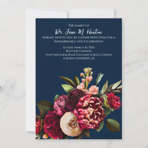 Ankündigung der Beerdigungsfeier der Marine 011124