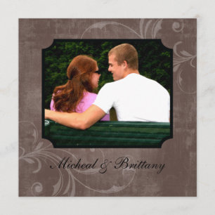 Ankündigung der Cocoa Accent Wedding Verlobung