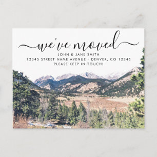 Ankündigung der Colorado-Bewegung Postkarte