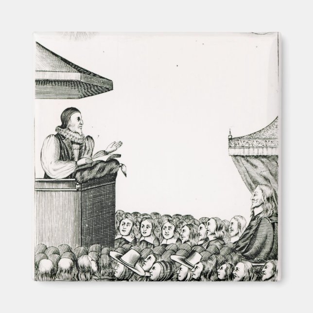 Ankündigung der Geburt von Charles I. Magnet (Vorne)