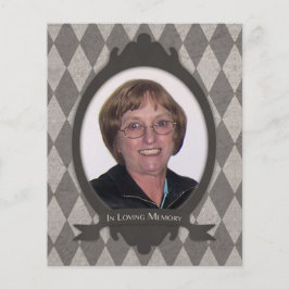 Ankündigung der Gedenkfeier