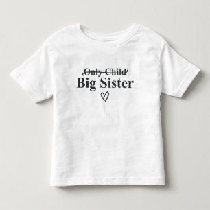Ankündigung der großen Schwester Kleinkind T-shirt