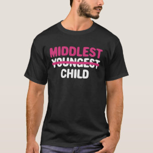 Ankündigung der jüngsten Schwangerschaft im Mittel T-Shirt