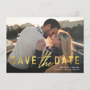 Ankündigung der kühlen Goldhochzeit