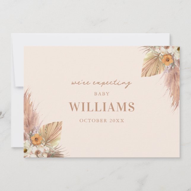 Ankündigung der Minimalistischen Schwangerschaft v (Vorderseite)