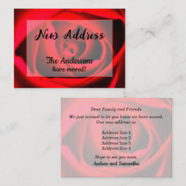 Ankündigung der neuen rote Rose