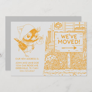 Ankündigung der neuen Zuhause-Adresse individuell 