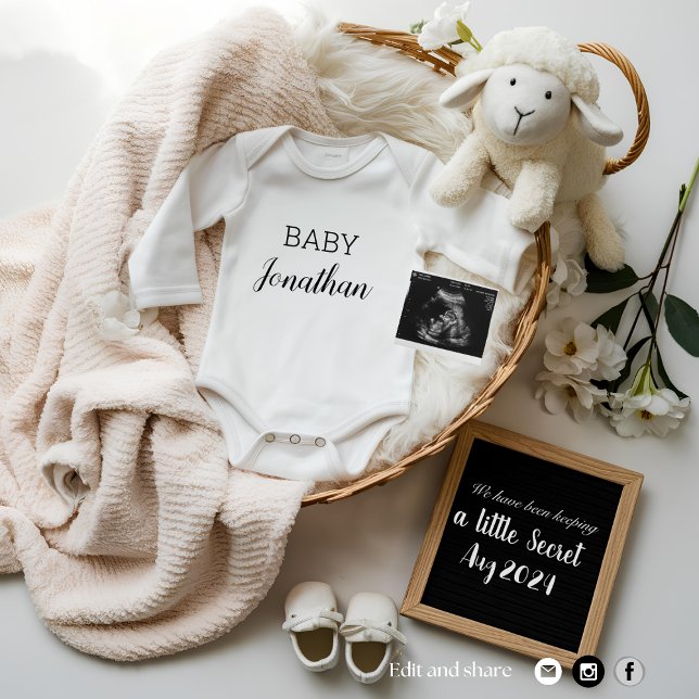 Ankündigung der neutralen Schwangerschaft des nied (Von Creator hochgeladen)