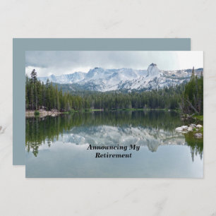 Ankündigung der Pension Berg Reflektion See