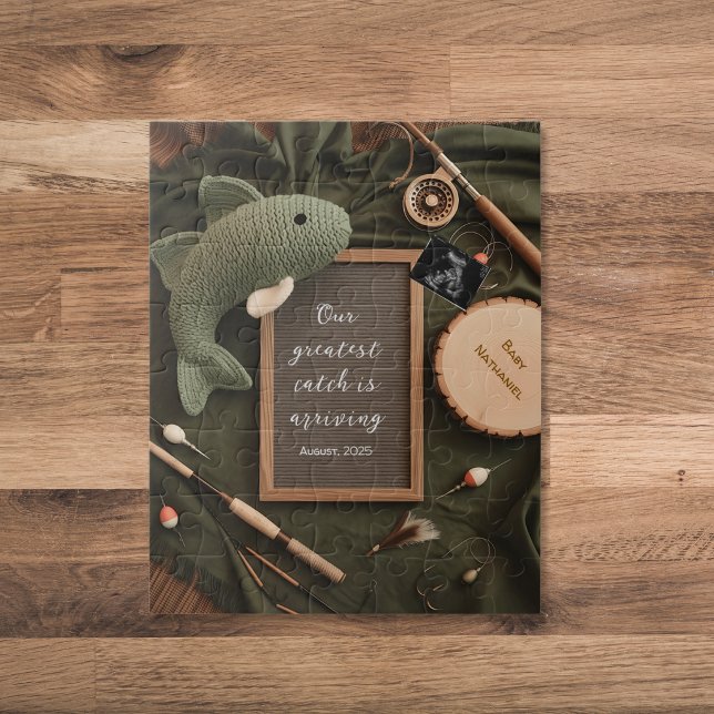 Ankündigung der rustikalen Fischerei Puzzle (Von Creator hochgeladen)