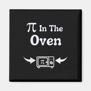 Ankündigung der Schwangerschaft am Oven-Pi-Tag dur Magnet