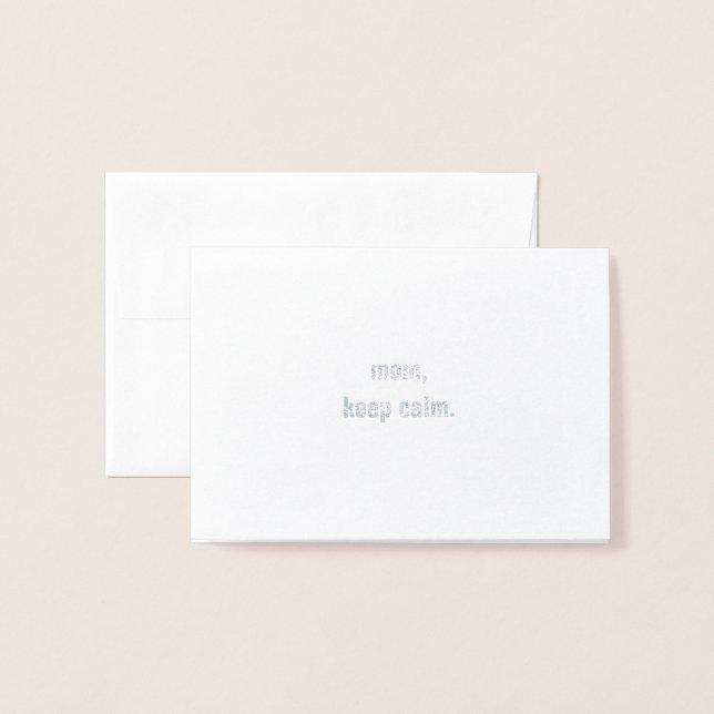 Ankündigung der Schwangerschaft im Personalisierte (Vorderseite mit Umschlag)