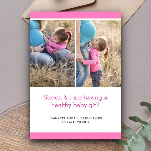 Ankündigung der Schwangerschaft in der modernen sc (Von Creator hochgeladen)