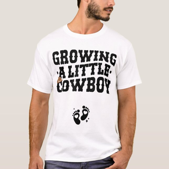 Ankündigung der Schwangerschaft T-Shirt (Vorderseite)