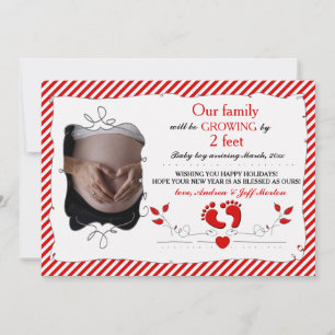 Ankündigung der Schwangerschaft um 2 Meter