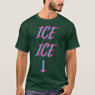 Ankündigung der Schwangerschaft von Eis zweimal Ba T-Shirt