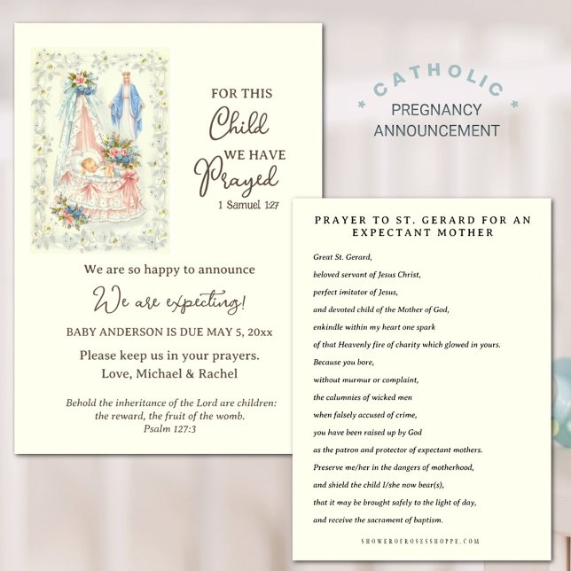 Ankündigung der Schwangerschaft von Jungen oder Mä (Von Creator hochgeladen)