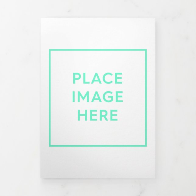 Ankündigung der "Trifold Letter"-Falte (Cover)