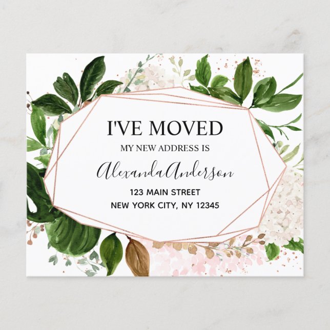 Ankündigung der Umstellung des Haushalts Eukalyptu Flyer (Vorne)