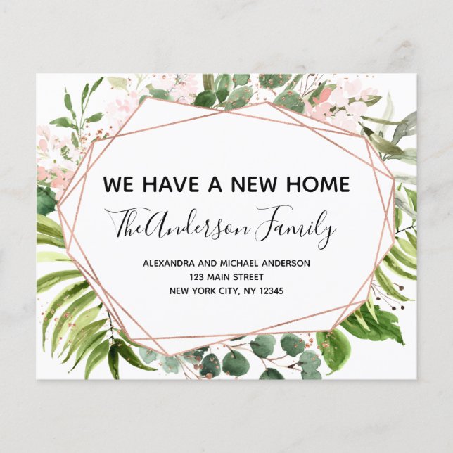 Ankündigung der Umstellung des Haushalts Eukalyptu Flyer (Vorne)