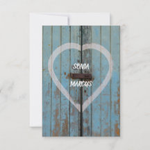 Ankündigung der Verlobung von rustikalen Landstühl