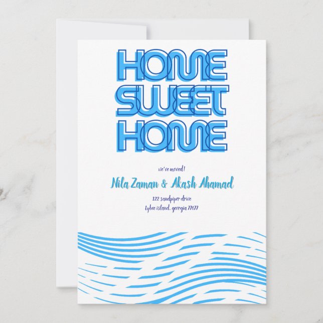 Ankündigung der Wellenbewegung am See (Vorderseite)