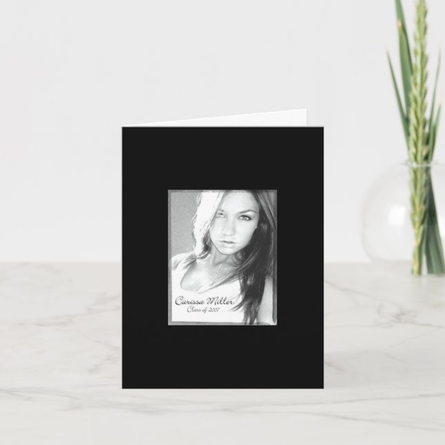 Ankündigung des Abschlusses (Vorderseite)