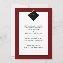 Ankündigung des Abschlusses