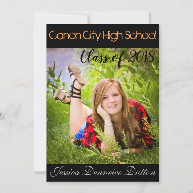 Ankündigung des Abschlusses (Vorderseite)