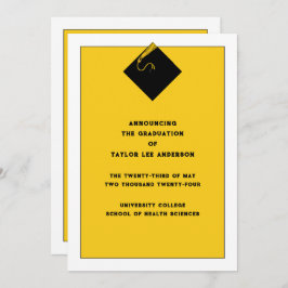 Ankündigung des Abschlusses