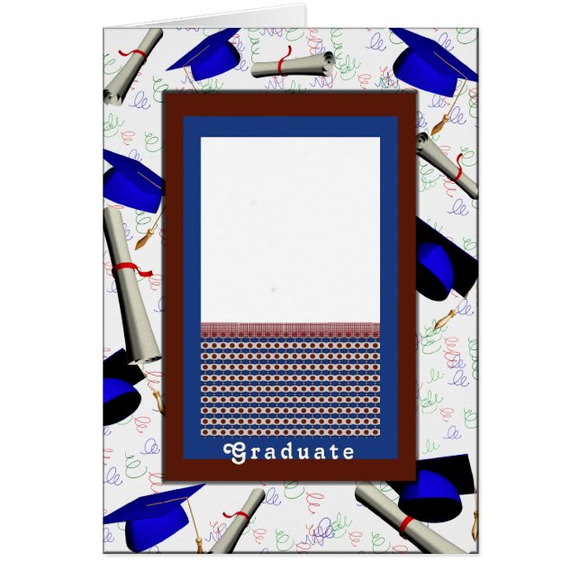 Ankündigung des Abschlusses an die High School für (Vorne)