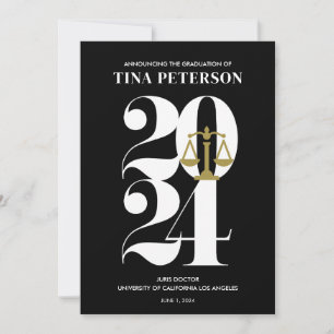 Ankündigung des Abschlusses der Black Law School