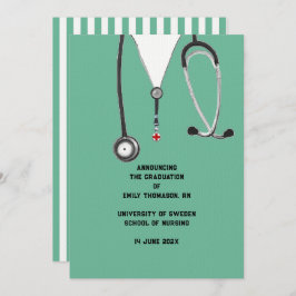 Ankündigung des Abschlusses der Krankenpflege