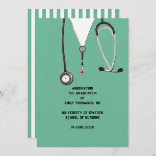 Ankündigung des Abschlusses der Krankenpflege