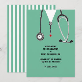 Ankündigung des Abschlusses der Krankenpflege