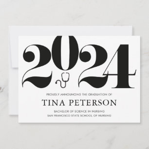 Ankündigung des Abschlusses der Krankenpflege