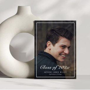 Ankündigung des Abschlusses des klassischen Fotos