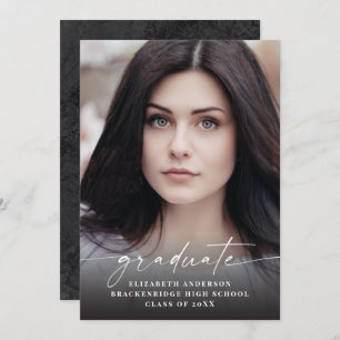 Ankündigung des Abschlusses des modernen White Scr