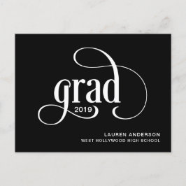 Ankündigung des Abschlusses für einfache Großbuchs