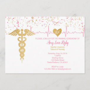 Ankündigung des Abschlusses zur Krankenpflege