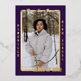 Ankündigung des Abschlusses zur lila Sportkarte