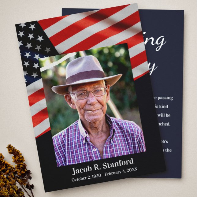 Ankündigung des amerikanischen Fotos "Flag" (Von Creator hochgeladen)