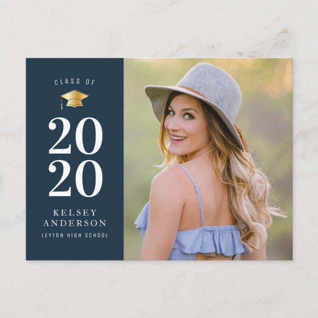 Ankündigung des Blauen Fotos Postkarte (Vorderseite)