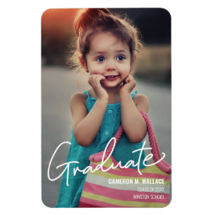 Ankündigung des Custom Kindergarten Graduate Magnet